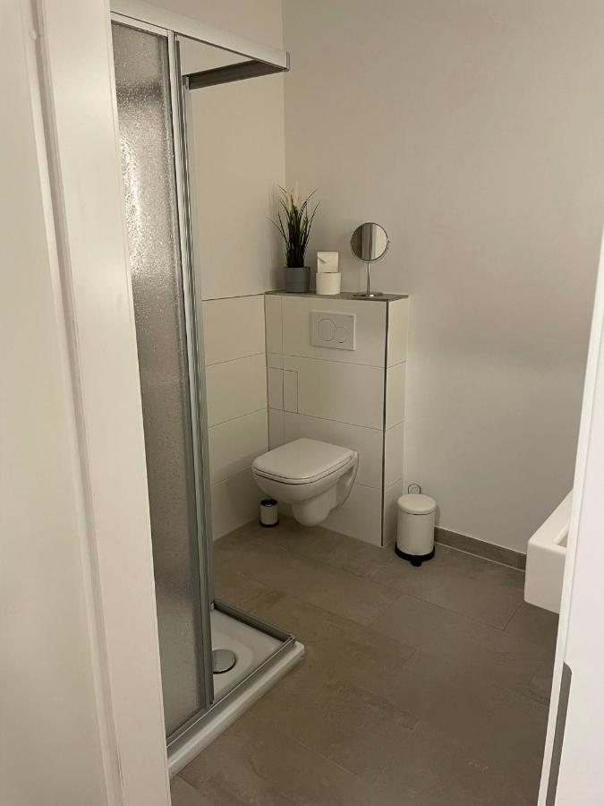 Ferienwohnung Feriendomizil an der Warnow Rostock Exterior foto