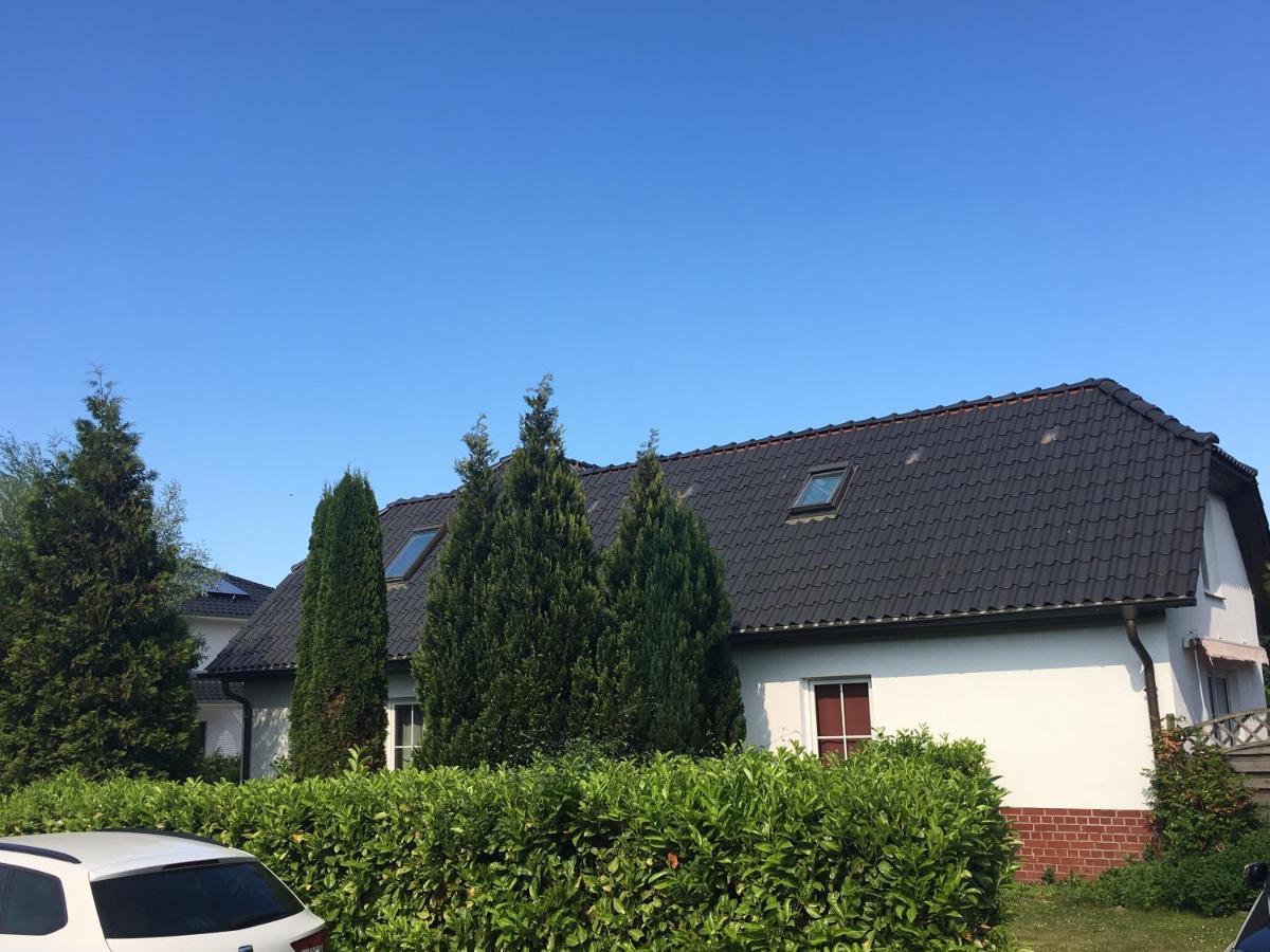 Ferienwohnung Feriendomizil an der Warnow Rostock Exterior foto